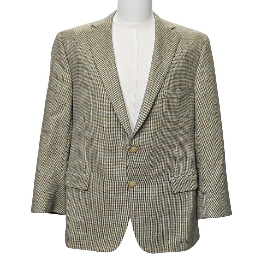 Paul Stuart‎ Blazer Mens 43 Regular Wool Silk Sport Coat Jacket Canada